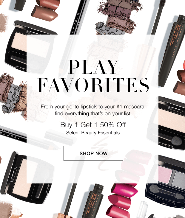 Avon Makeup Sale - Buy, 1 Get 1 50% Off | Online Beauty Boss